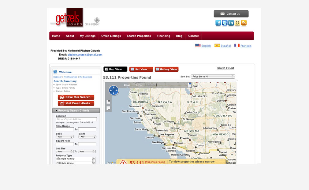 getzel-homes real estate