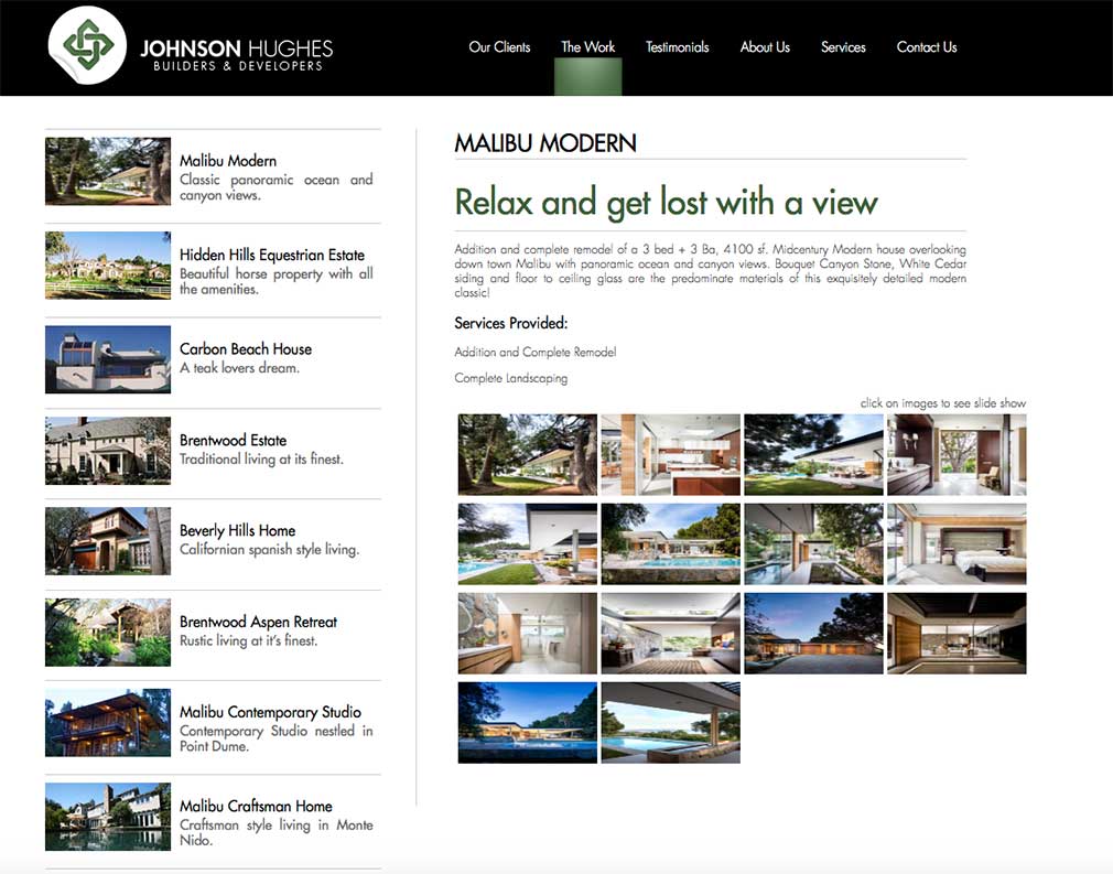 Johnson Hughes builders and developers